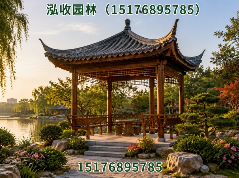 乐山京津冀防腐木工程展示图